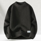Men's Chunky Knit Crewneck Sweater