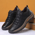 Men’s Lace-Up Sneakers with Lug Sole