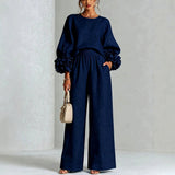Women’s 2 Piece Wide Leg Pant Set