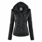 Women's Hooded Zip-Front Jacket