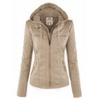Women's Hooded Zip-Front Jacket