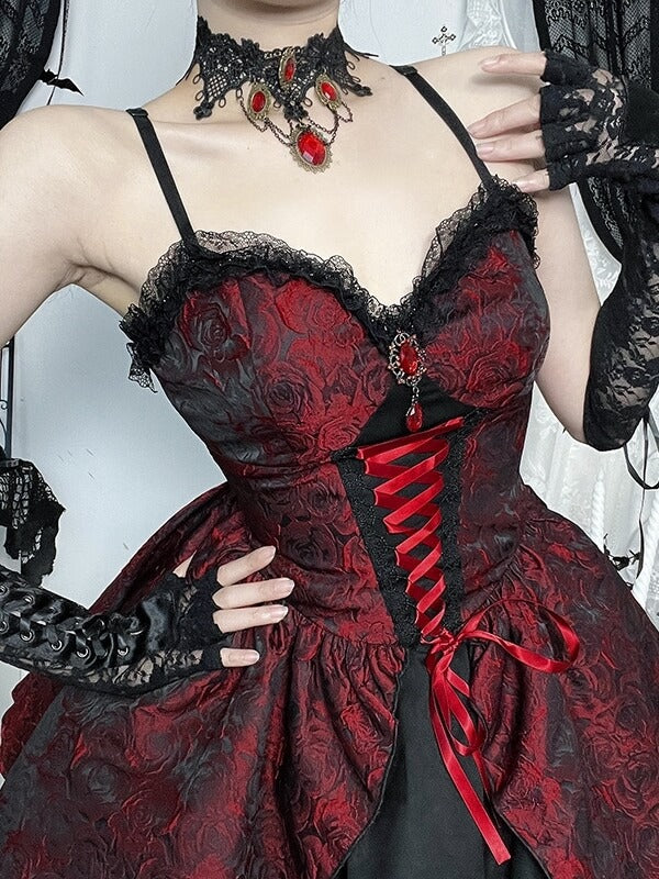 Women’s Halloween Gothic Vampire Costume Dress