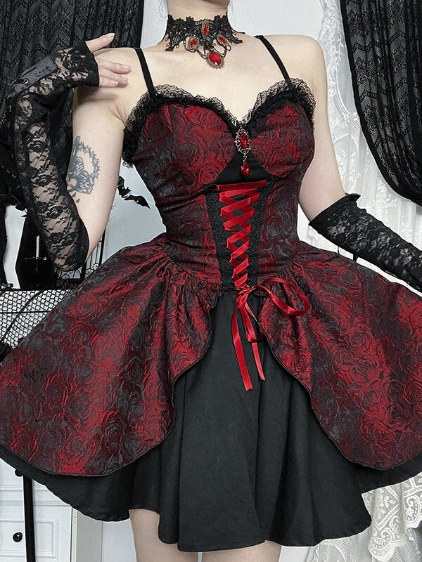Women’s Halloween Gothic Vampire Costume Dress