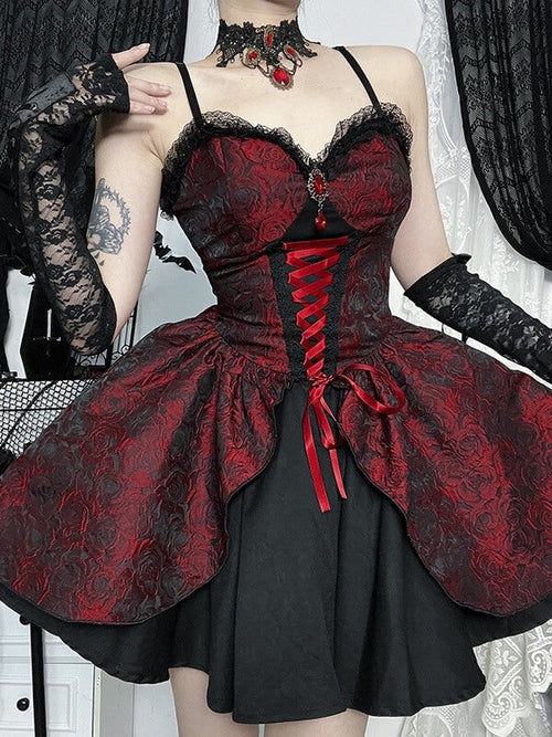 Women’s Halloween Gothic Vampire Costume Dress