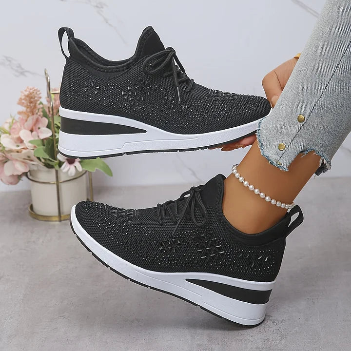 Women’s Embellished Wedge Sneakers