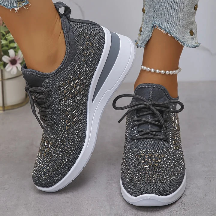 Women’s Embellished Wedge Sneakers