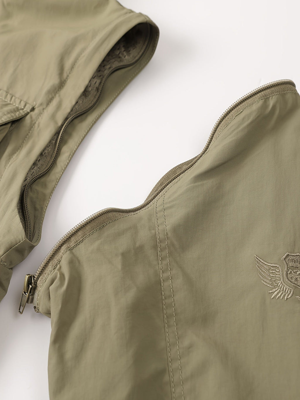 Men’s Utility Jacket with Detachable Hood