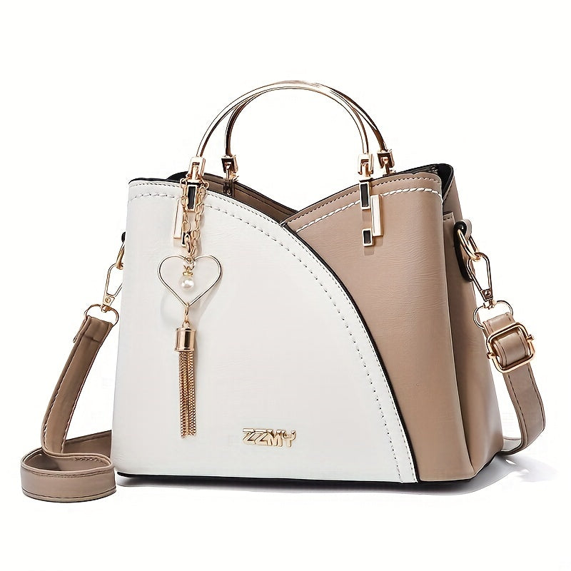 Women’s Structured Handbag With Shoulder Strap