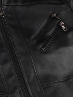 Men’s Hooded Moto Jacket
