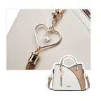 Women’s Structured Handbag With Shoulder Strap