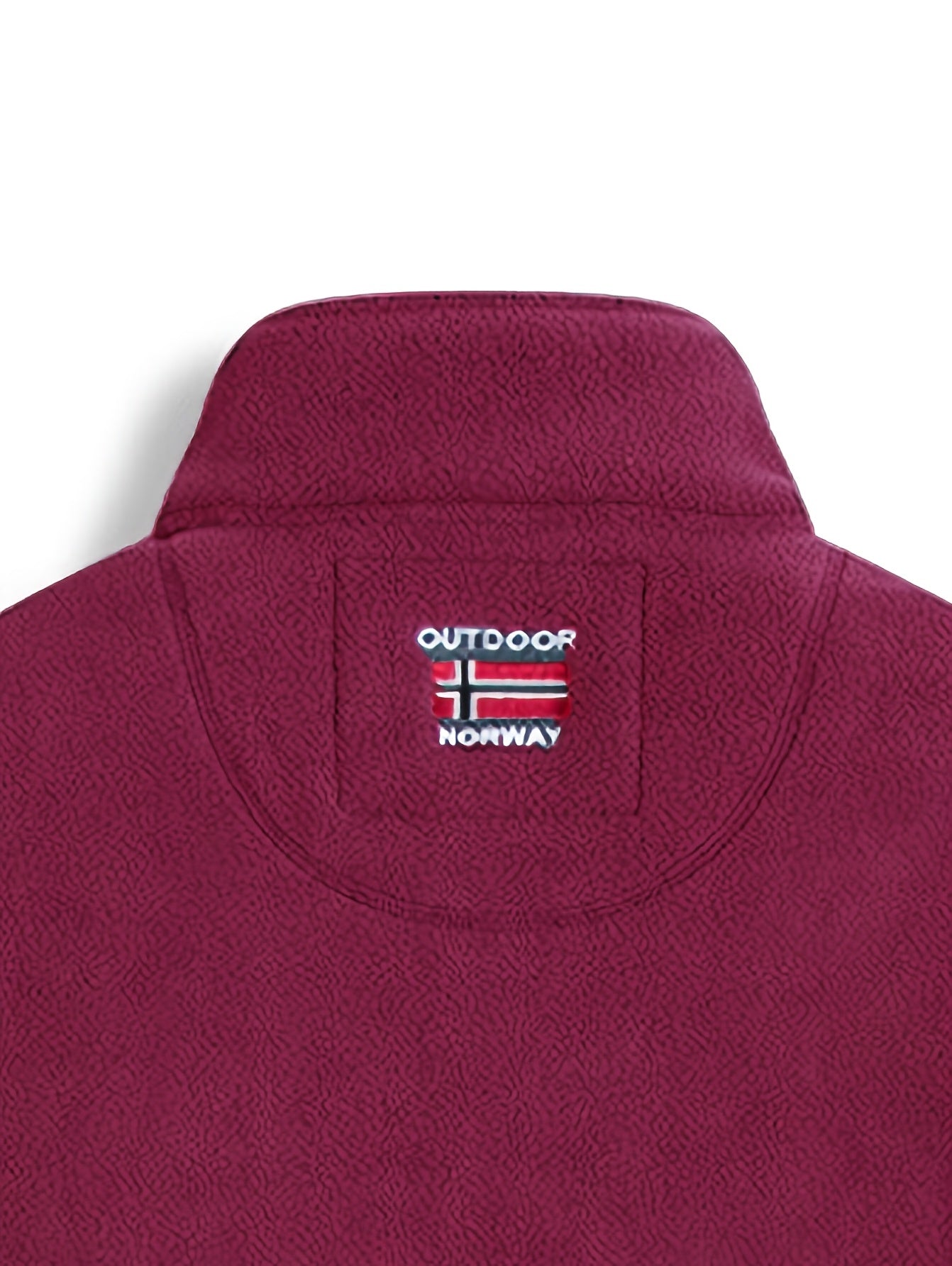 Men’s Full-Zip Stand Collar Jacket
