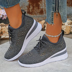 Women’s Embellished Wedge Sneakers