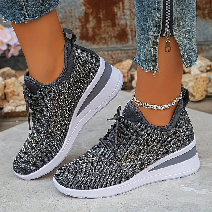 Women’s Embellished Wedge Sneakers