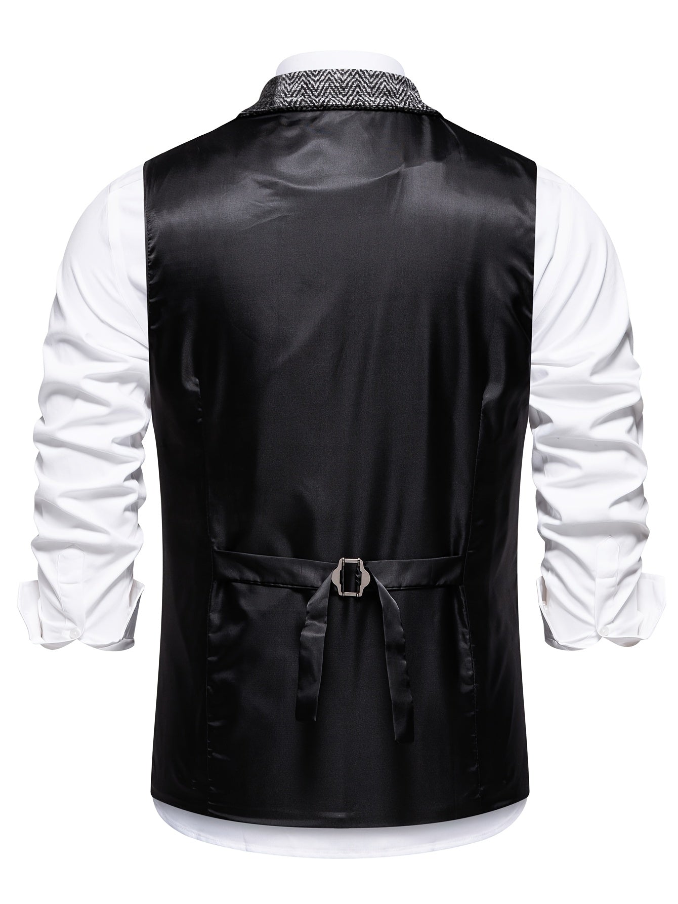 Men’s Formal Patchwork Vest