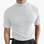 Men’s Slim Fit Mock Neck T-Shirt