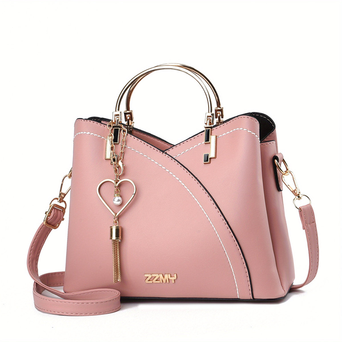 Women’s Structured Handbag With Shoulder Strap