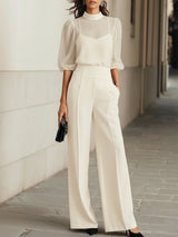 Women's Wide Leg Elegant Jumpsuit