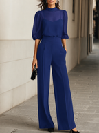 Women's Wide Leg Elegant Jumpsuit