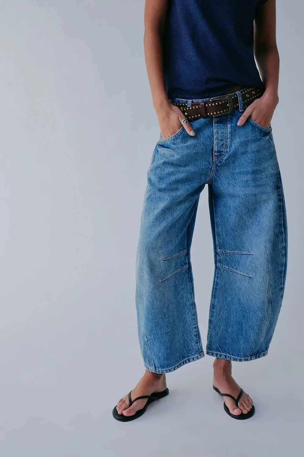 Women's Relaxed Fit Wide Leg Jeans