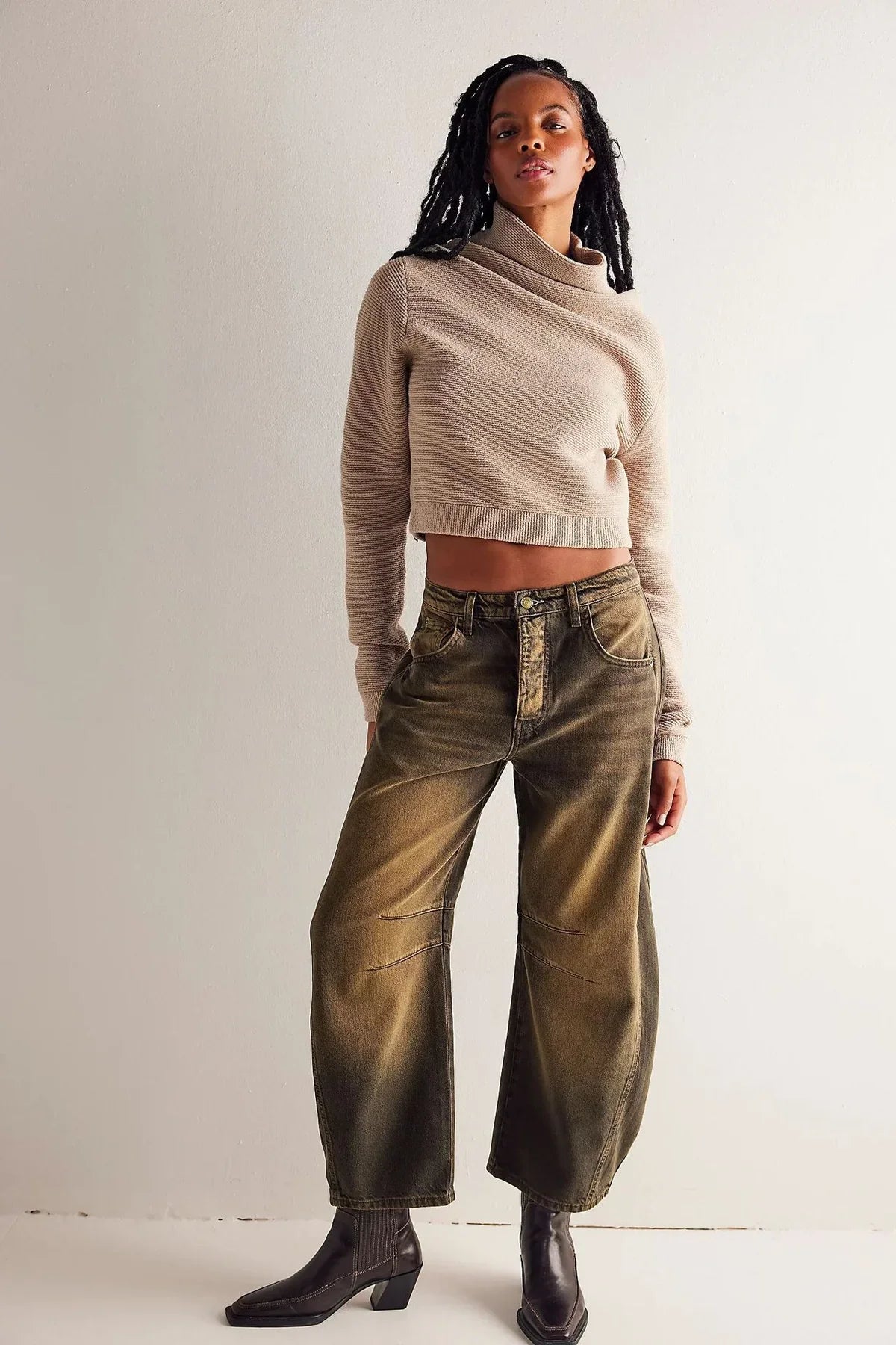 Women's Relaxed Fit Wide Leg Jeans