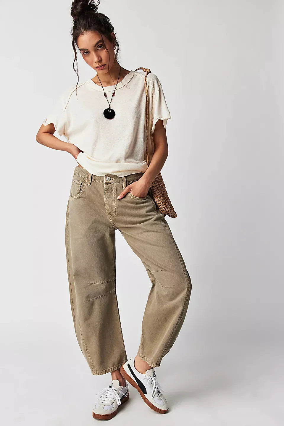 Women's Relaxed Fit Wide Leg Jeans