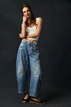 Women's Relaxed Fit Wide Leg Jeans