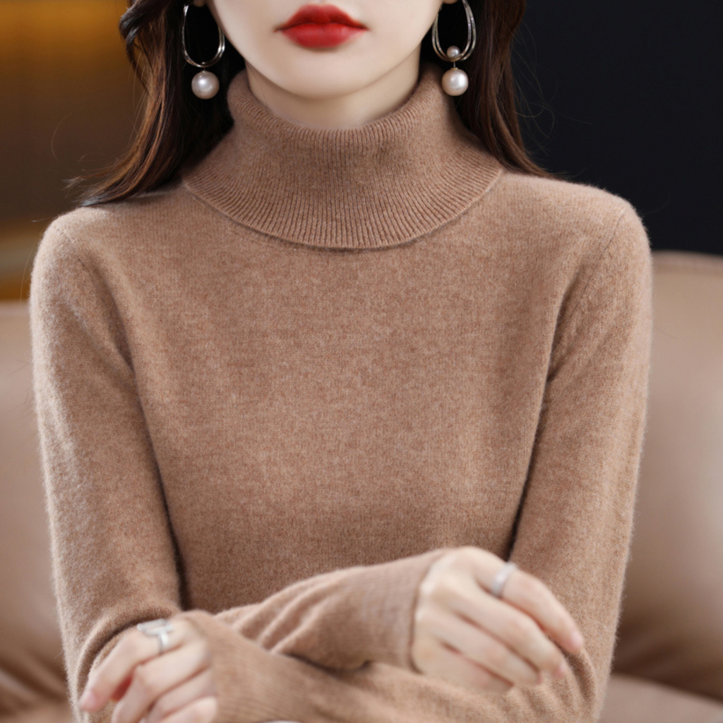 Women’s Knit Turtleneck Sweater