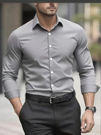 Men's Slim Fit Dress Shirt