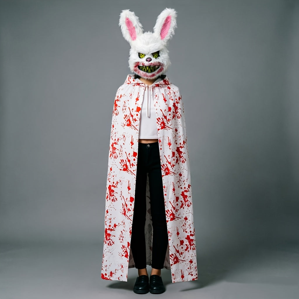 Unisex Halloween Horror Rabbit Costume