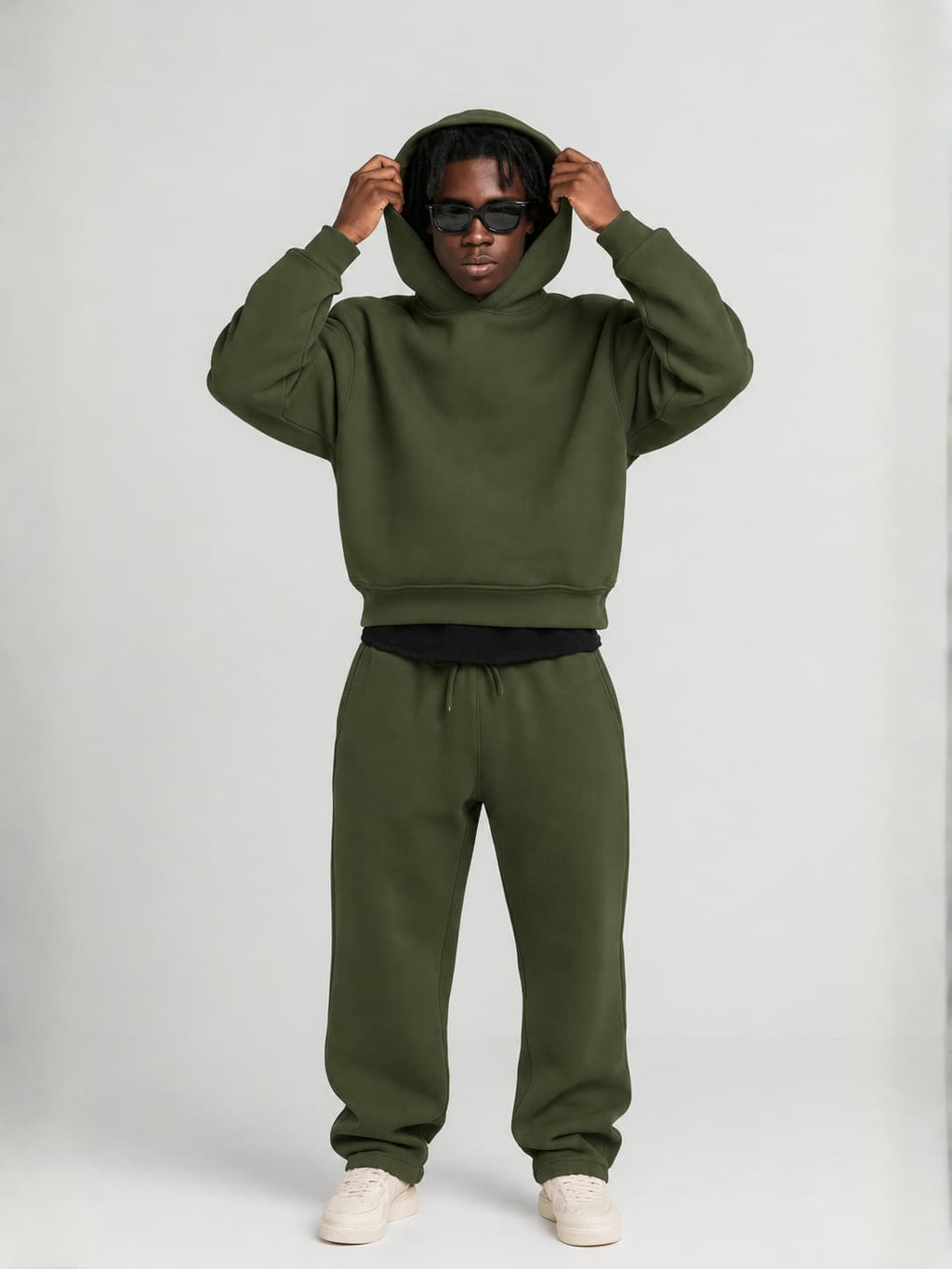 Men's Hoodie And Jogger Pants Set
