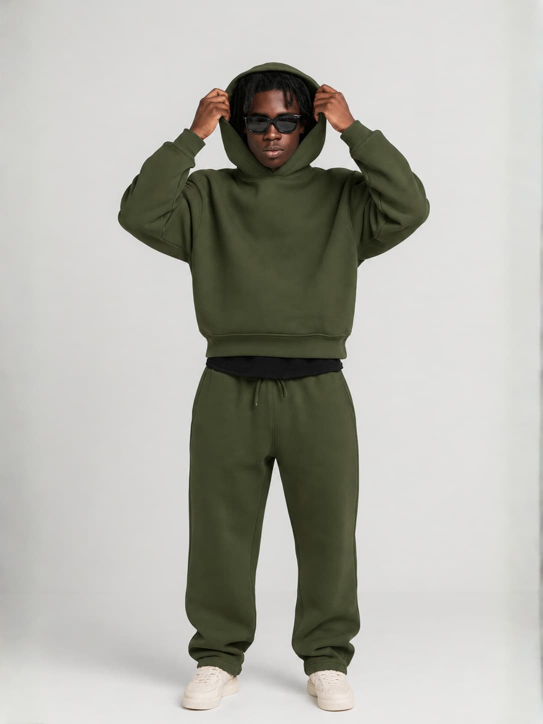 Men's Hoodie And Jogger Pants Set