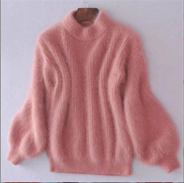 Women’s Knit Mock-Neck Sweater