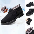 Men’s Plush-Lined Slip-On Ankle Boots
