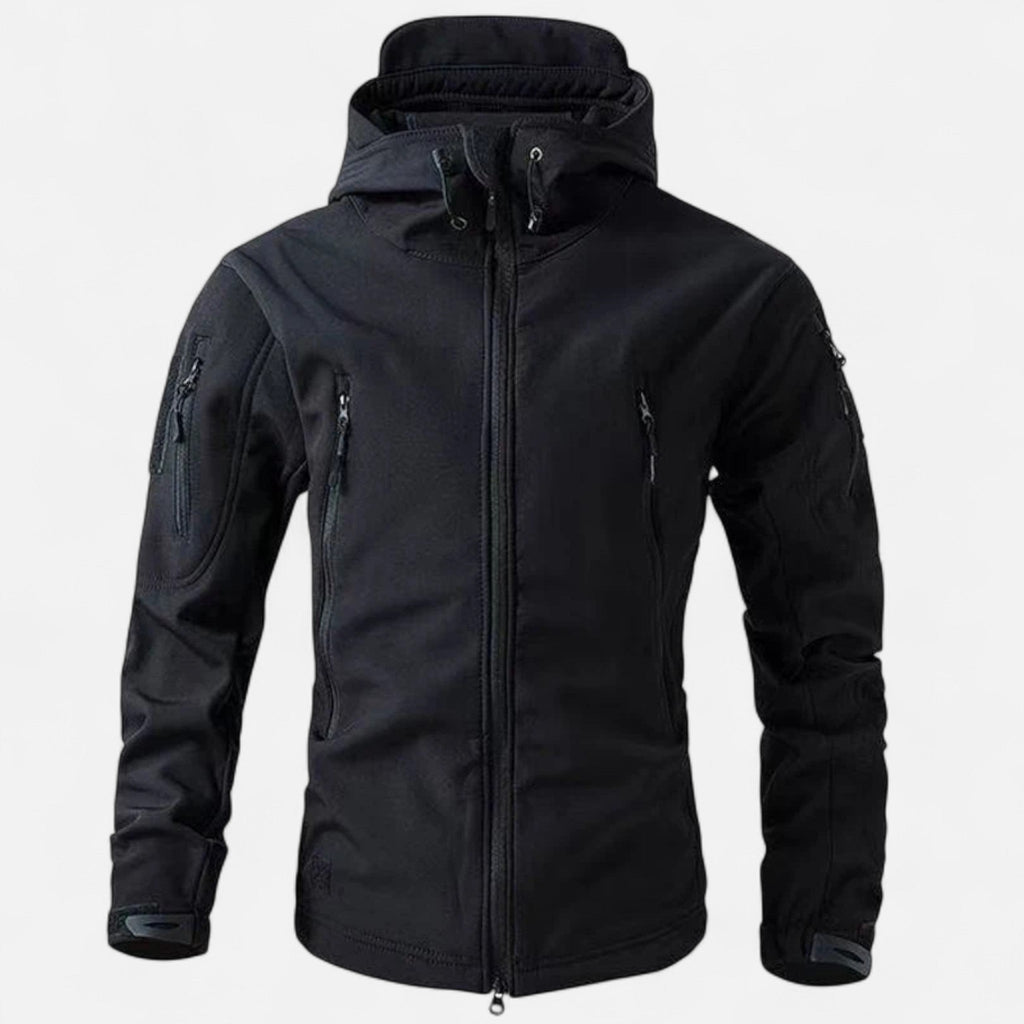 Men's Hooded Tactical Zip Jacket