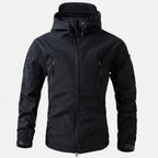 Men's Hooded Tactical Zip Jacket