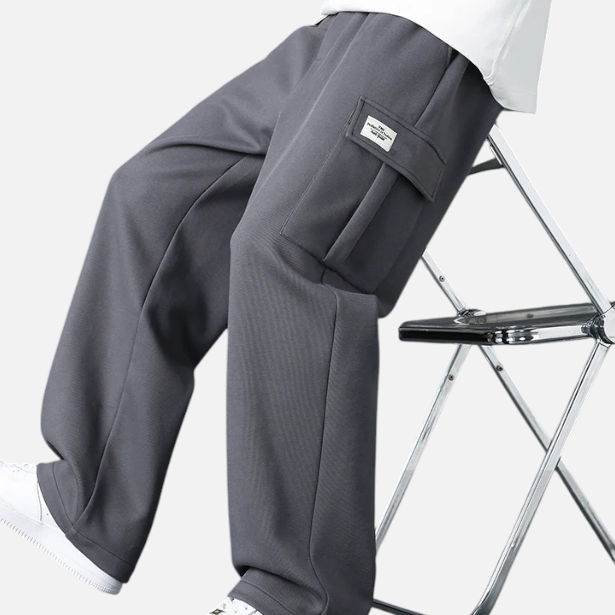 Men's Loose Fit Cargo Sweatpants