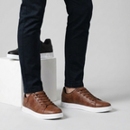 Men's Low-Top Lace-Up Sneakers