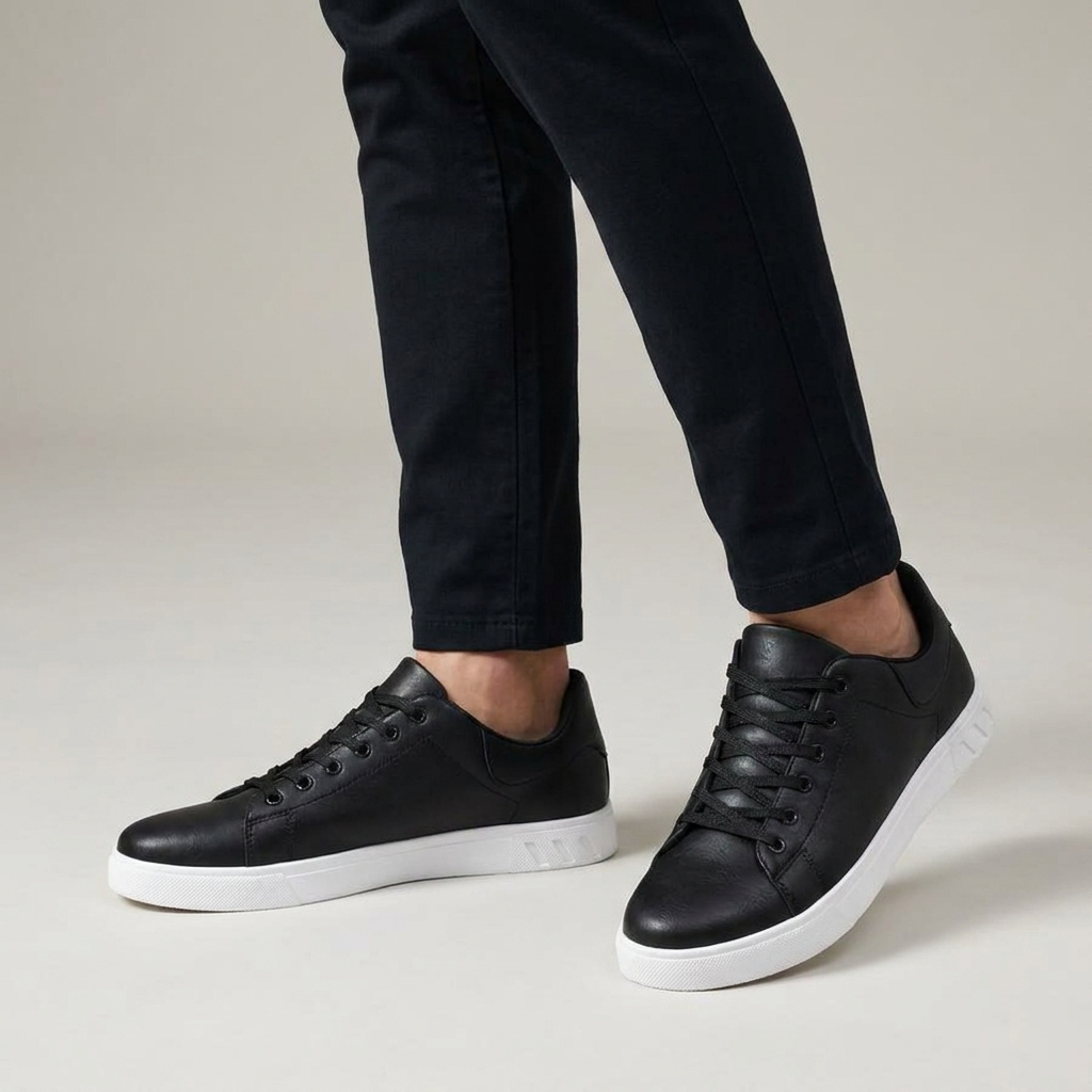 Men's Low-Top Lace-Up Sneakers