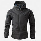 Men's Hooded Tactical Zip Jacket