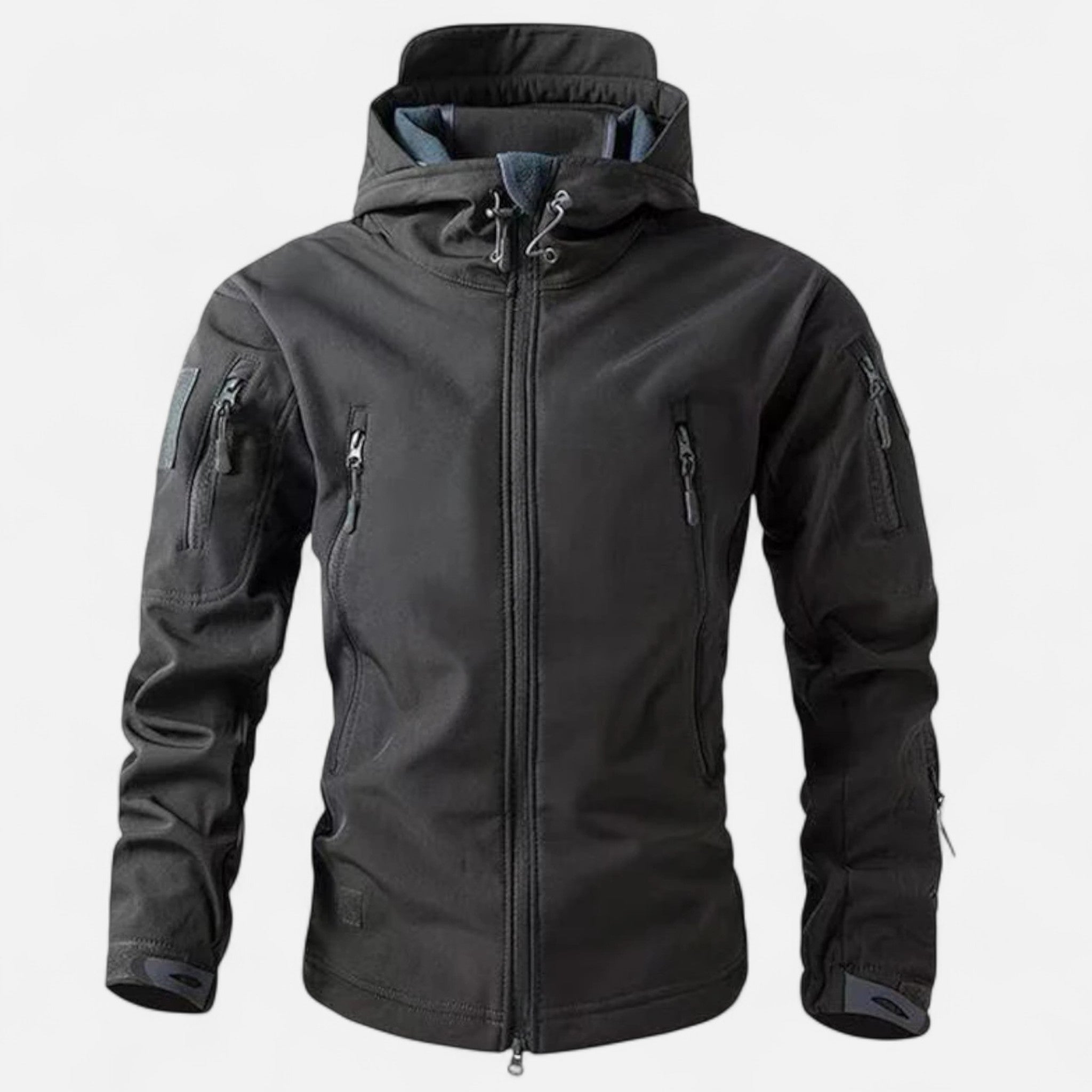 Men's Hooded Tactical Zip Jacket