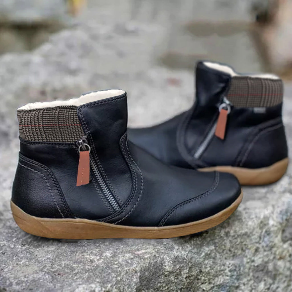 Women's Plush Lined Ankle Boots