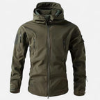 Men's Hooded Tactical Zip Jacket