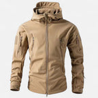 Men's Hooded Tactical Zip Jacket