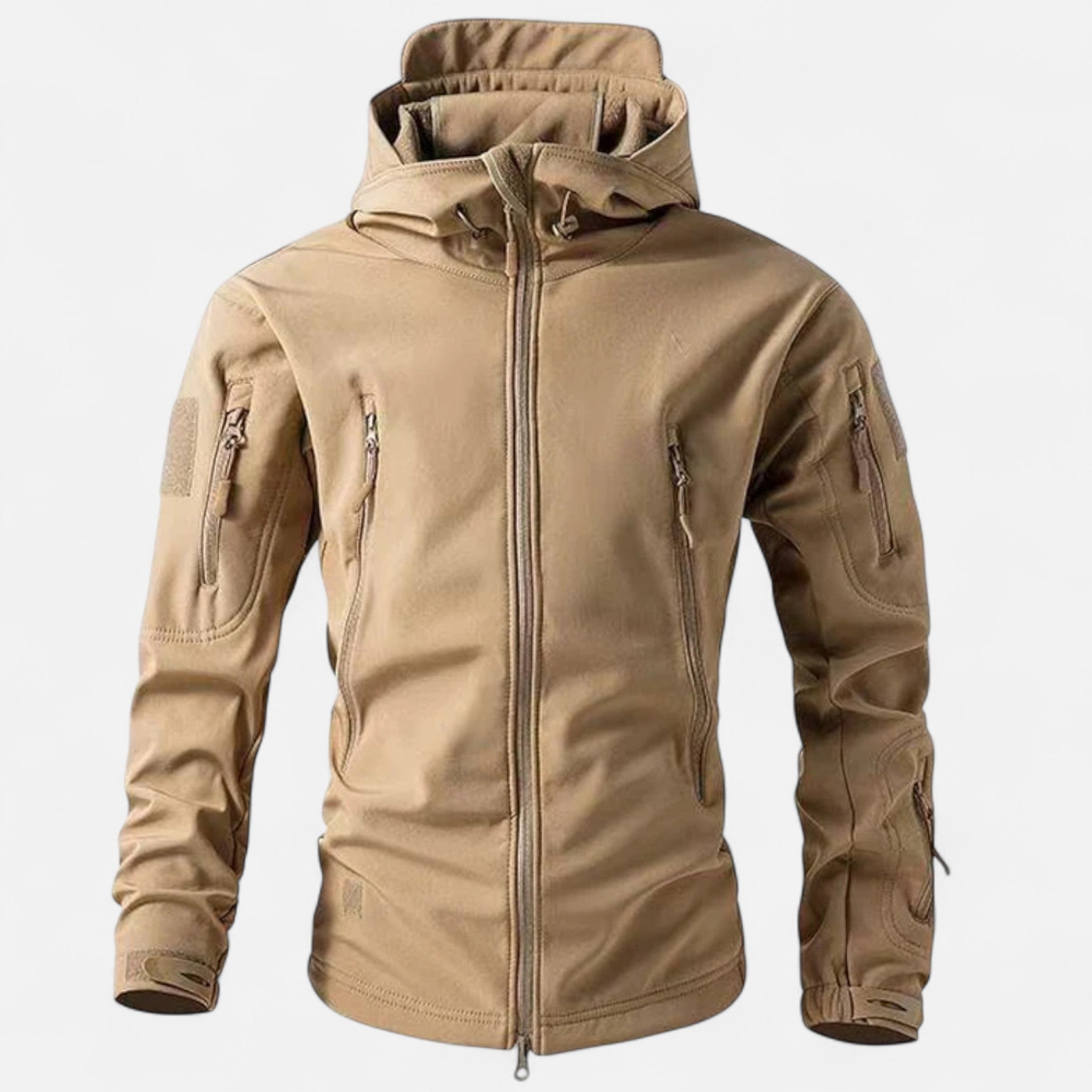 Men's Hooded Tactical Zip Jacket