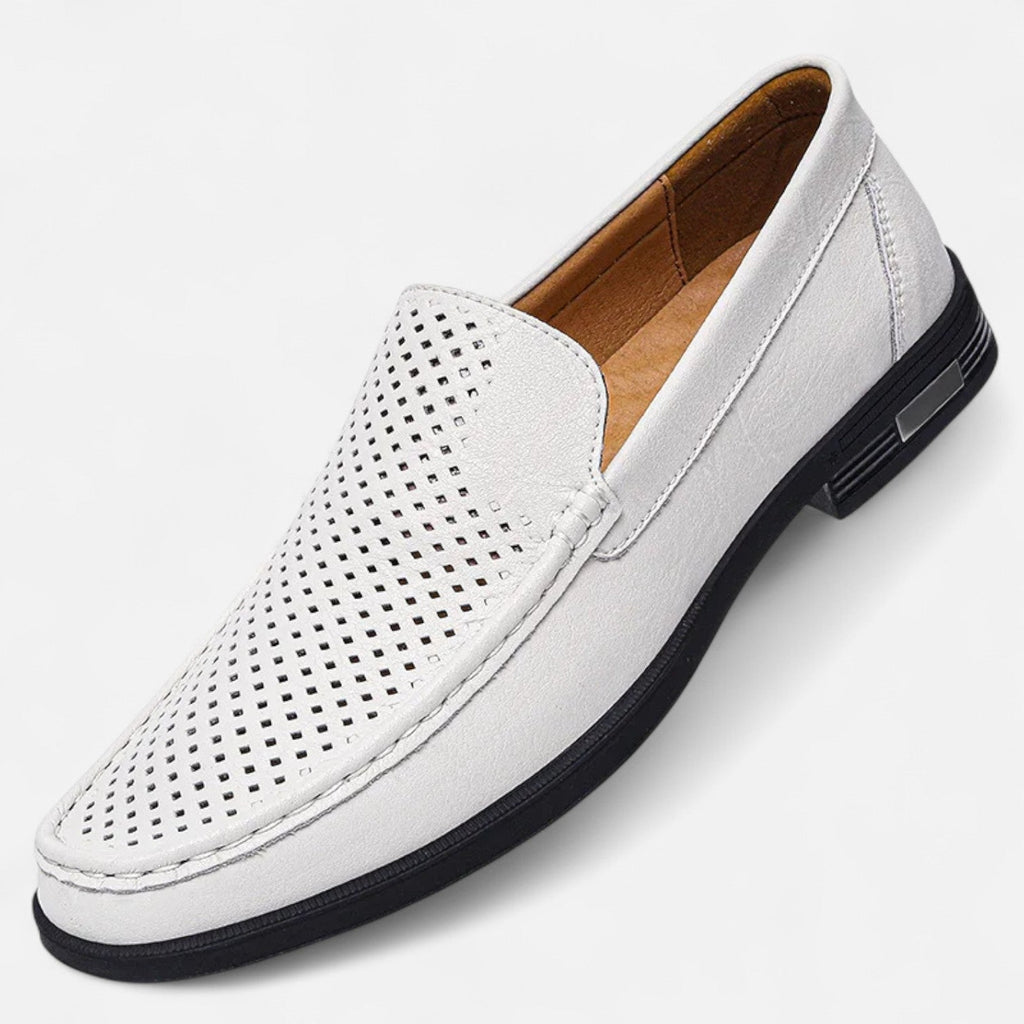 Men's Perforated Slip-On Loafers