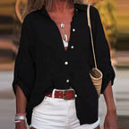 Women’s Relaxed Button Blouse