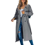 Women’s Double-Breasted Trench Coat