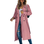 Women’s Double-Breasted Trench Coat