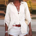Women’s Relaxed Button Blouse