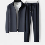 Men's Zip Jacket and Jogger Tracksuit Set
